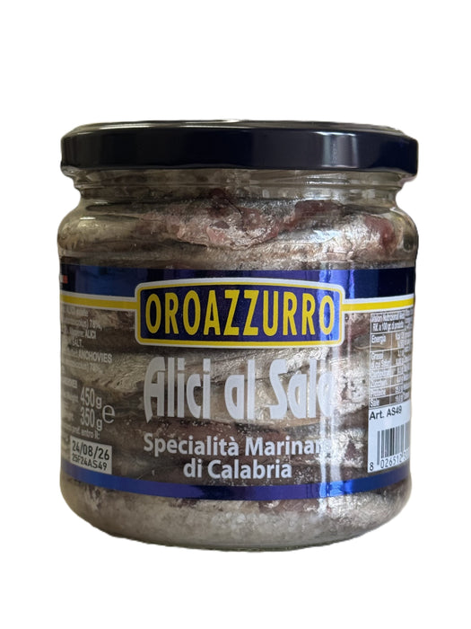 Salted anchovies