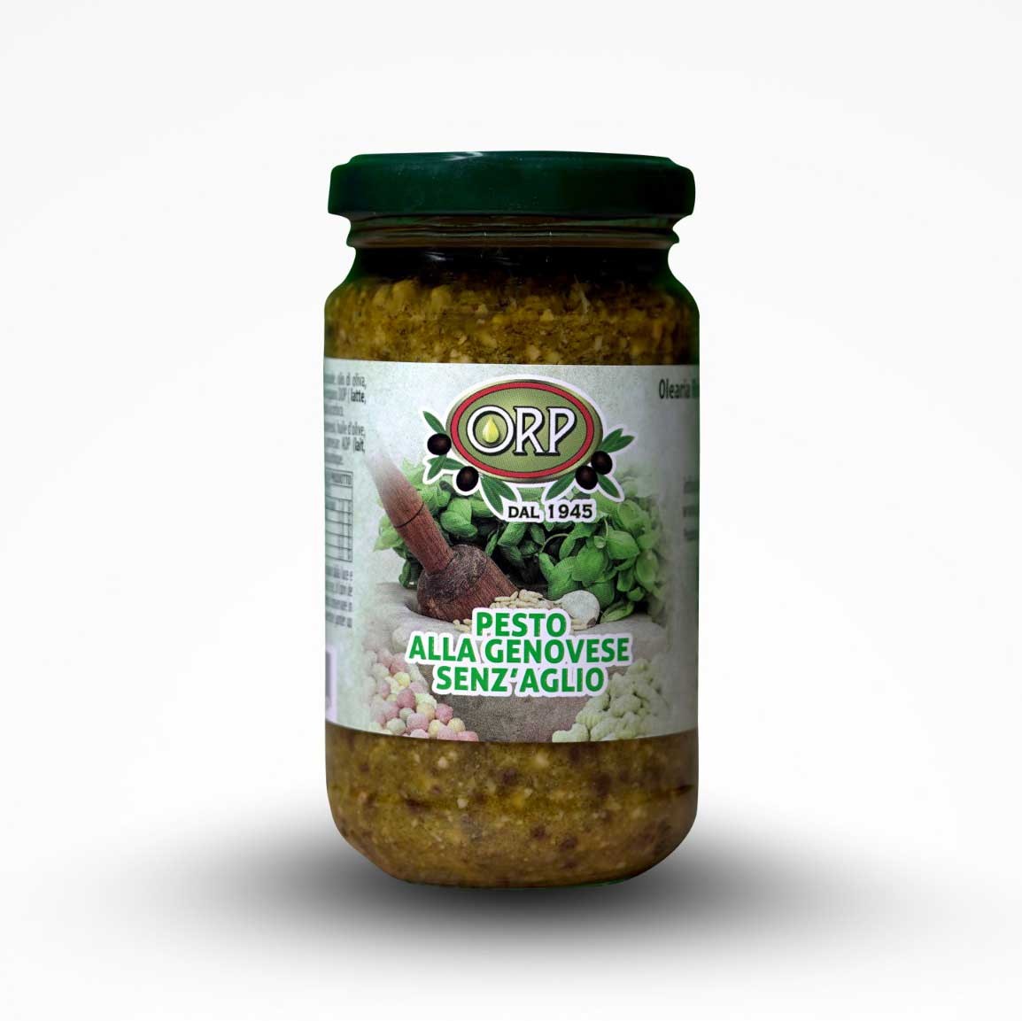Pesto genovese senza aglio - 180 gr.