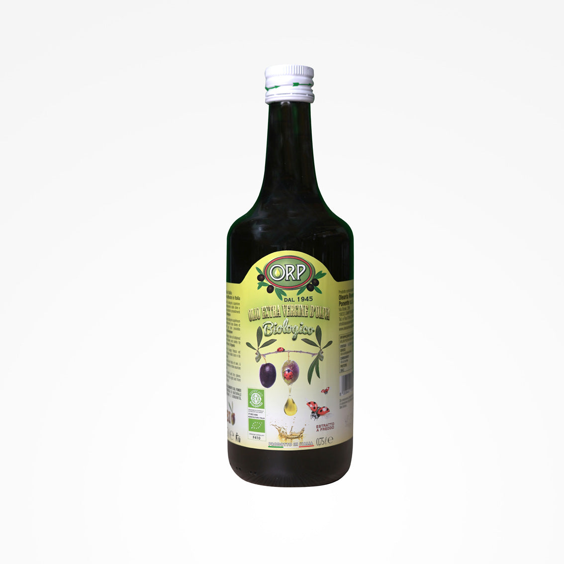100% ITALIAN Organic Extra Virgin Olive Oil