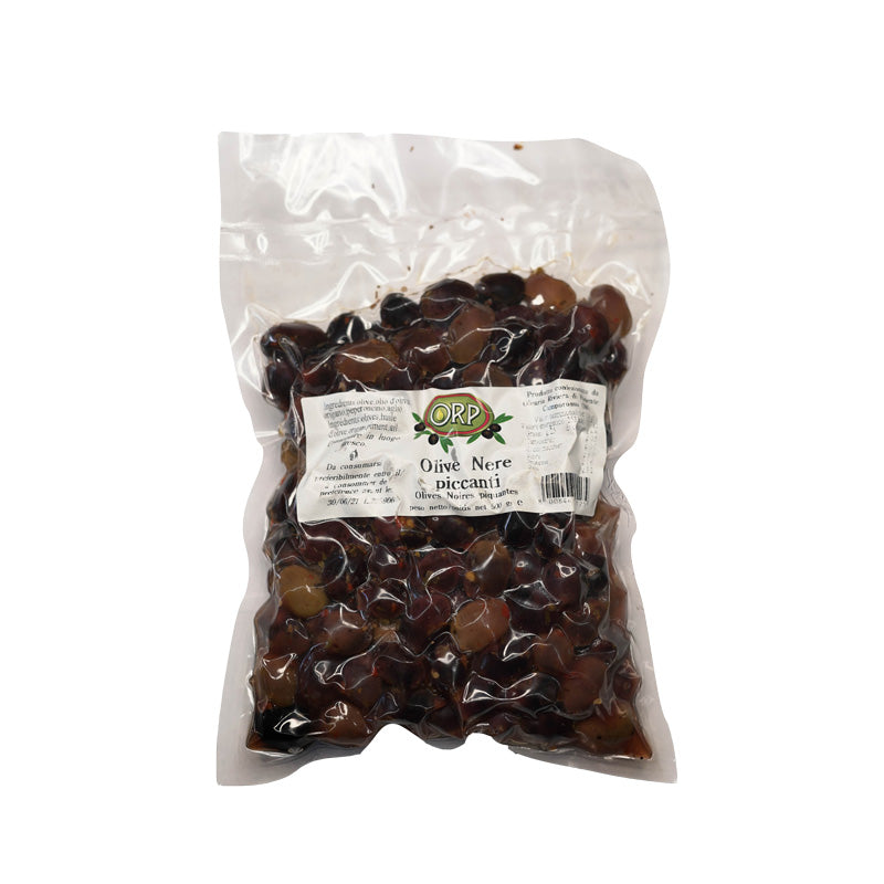 Olive nere piccanti