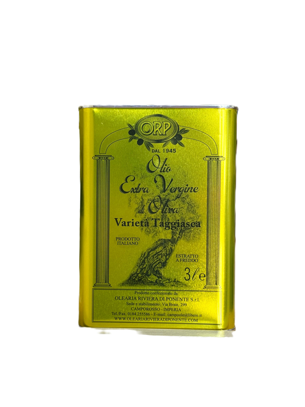 Huile d'Olive Extra Vierge Monocultivar Taggiasca