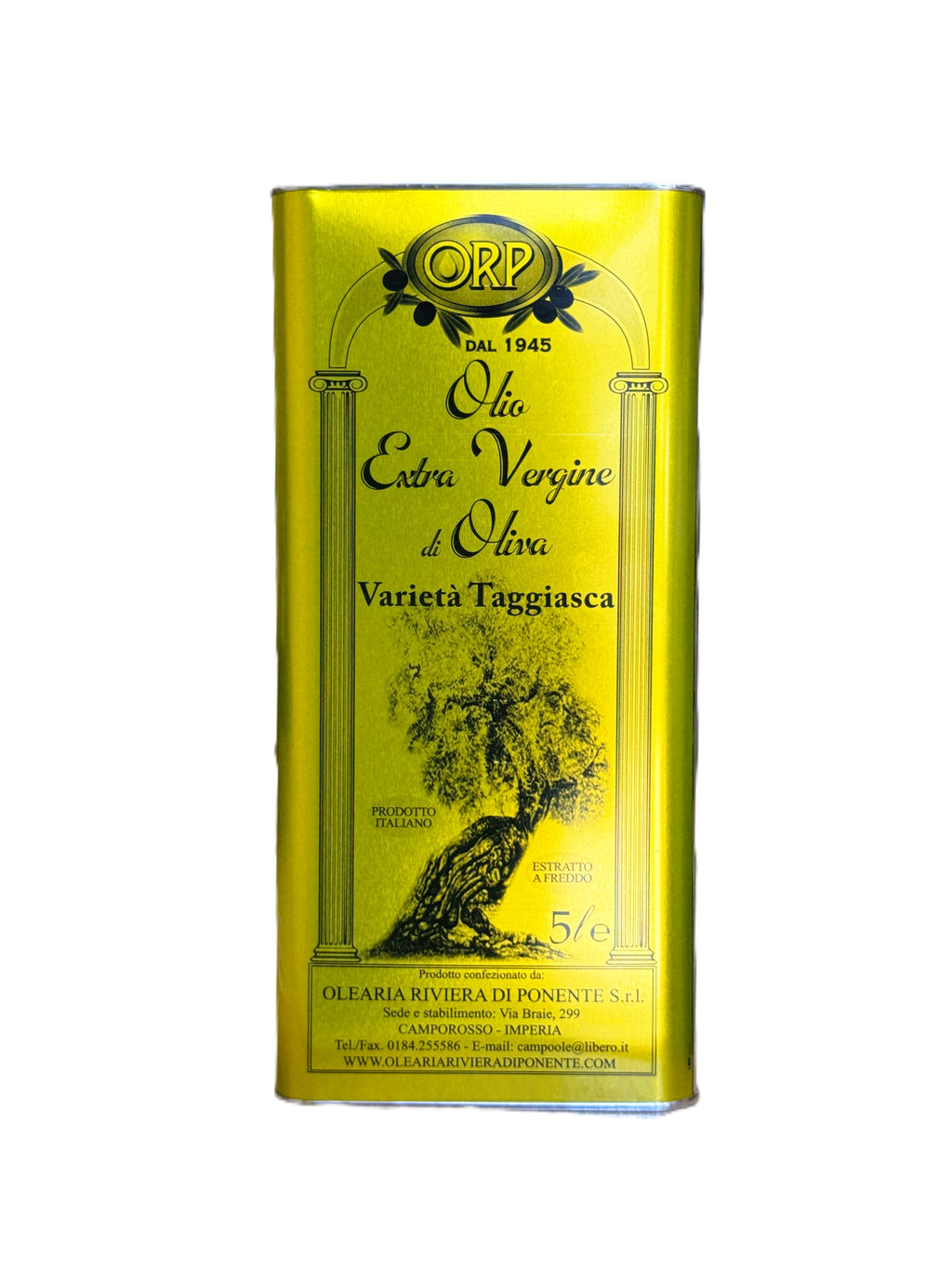 Huile d'Olive Extra Vierge Monocultivar Taggiasca