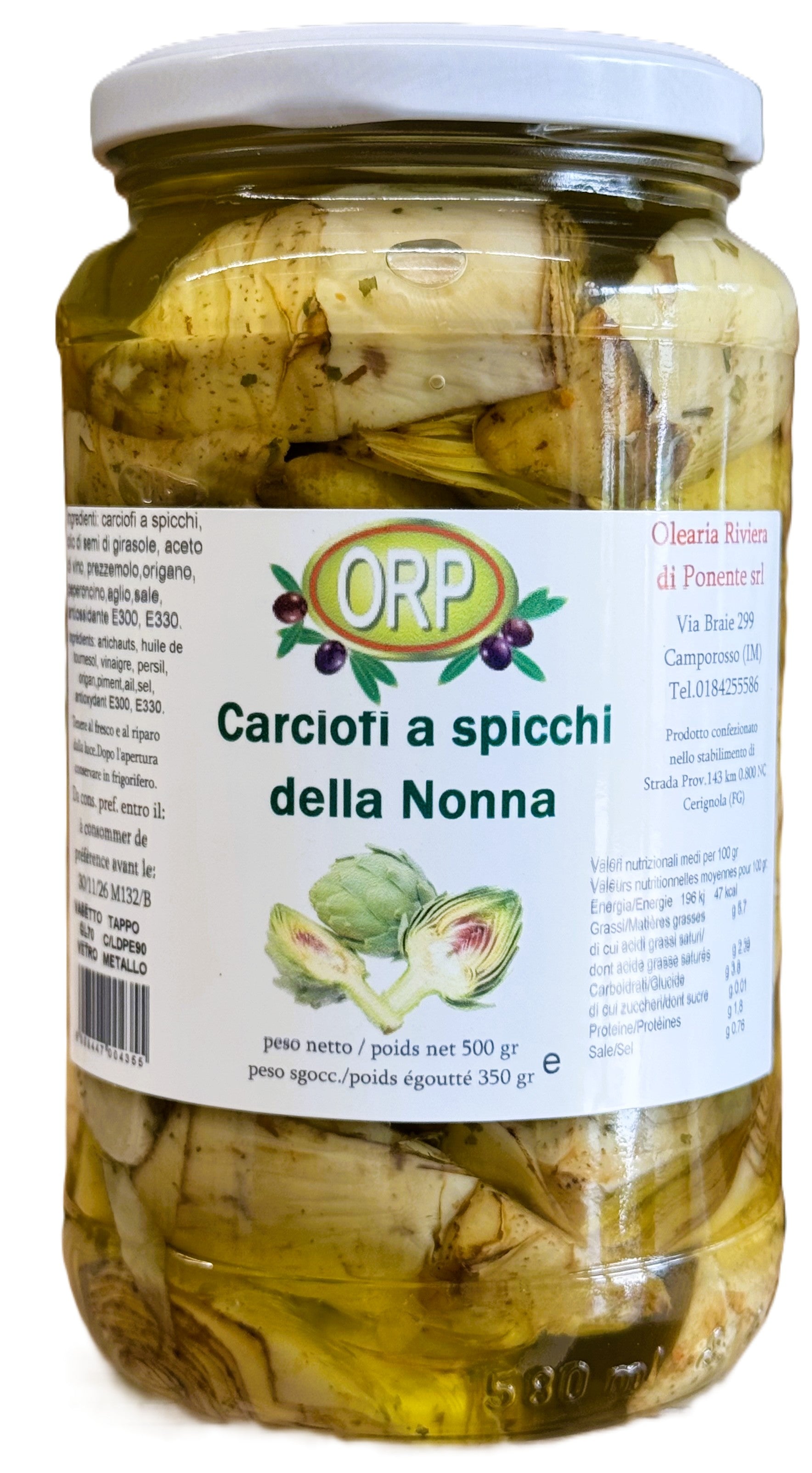 Geschnittene Artischocken