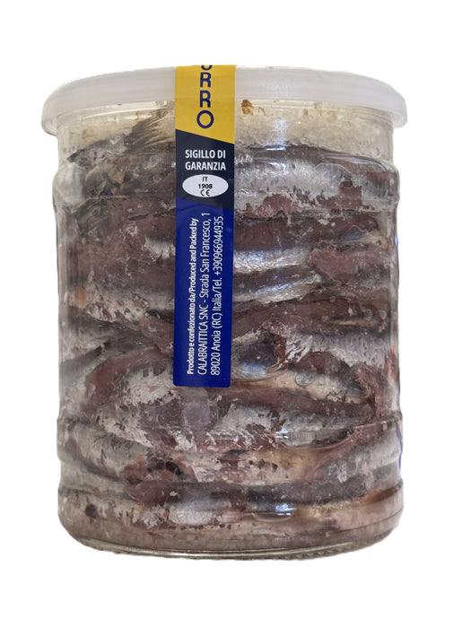 Salted anchovies 