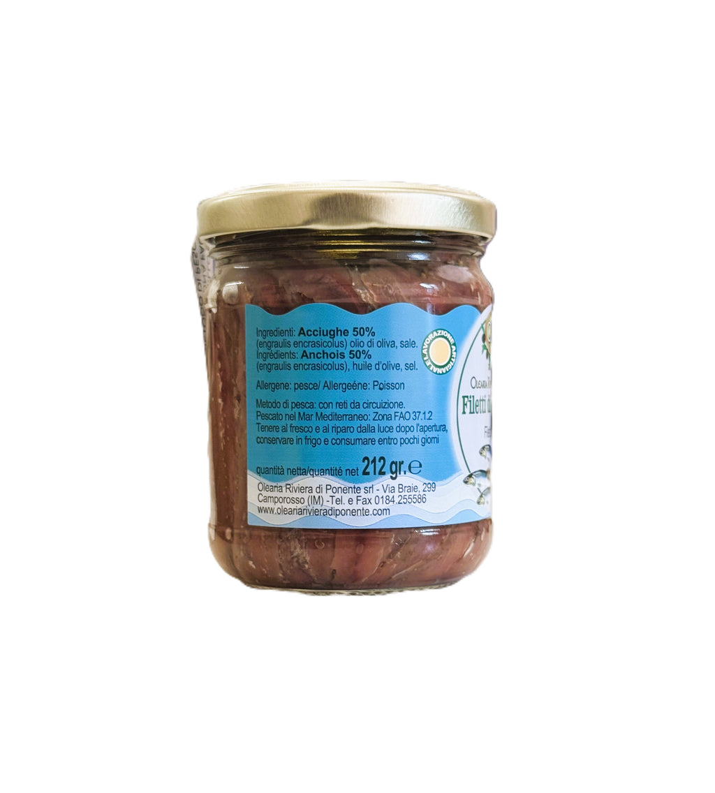 Filets d'anchois - 212 gr / 720 gr.