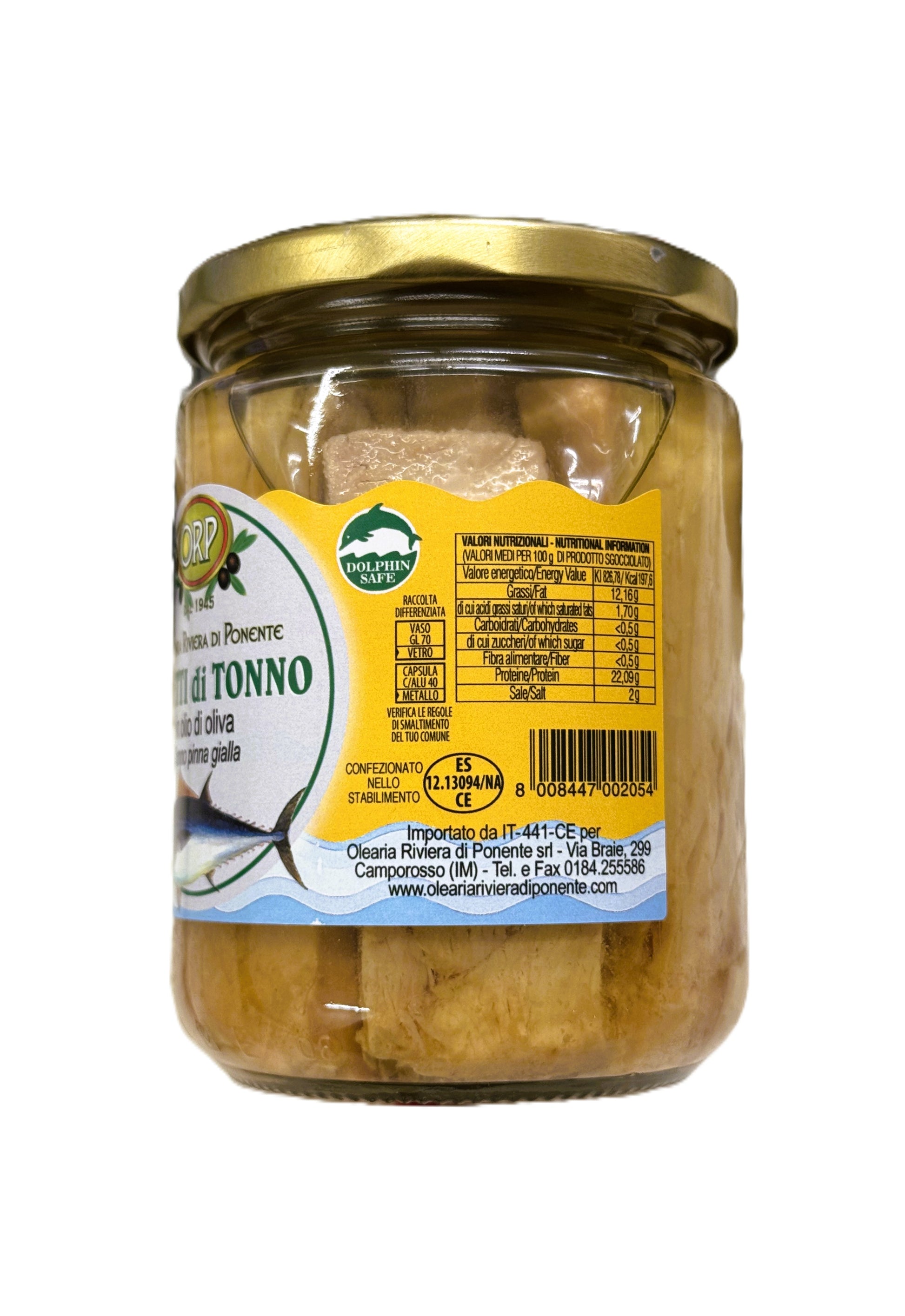 Filets de thon à l'huile d'olive - 150gr / 400gr
