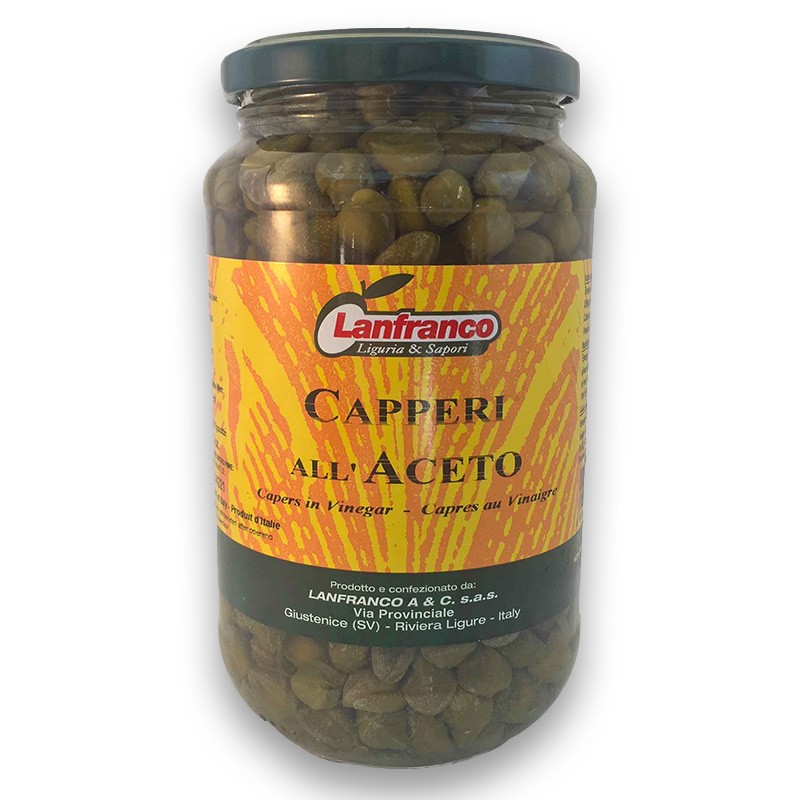 Capers in vinegar - 580 gr