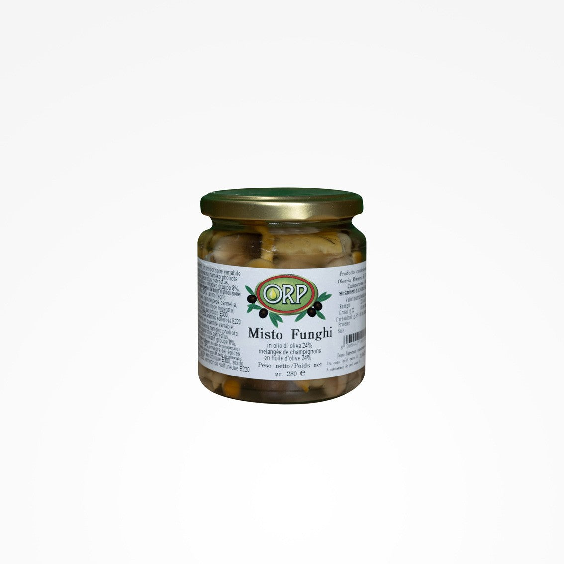 Misto funghi in olio di oliva - 280gr/1kg/1,5Kg/3kg
