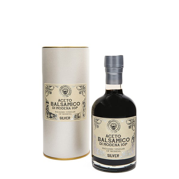 Vinaigre balsamique de Modène I.G.P. ARGENT - 250 ml.