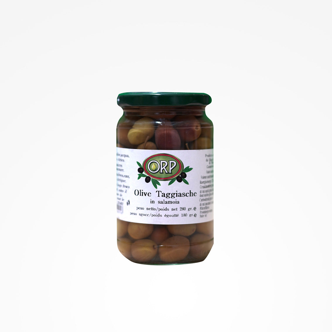 Olives Taggiasca en saumure - de 180gr à 13kg