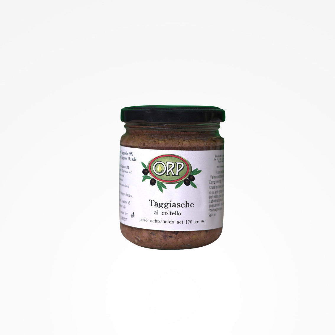 Olives Taggiasca avec couteau - 170 gr.