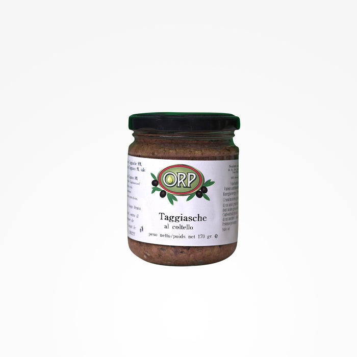 Taggiasca olives with knife - 170 gr.