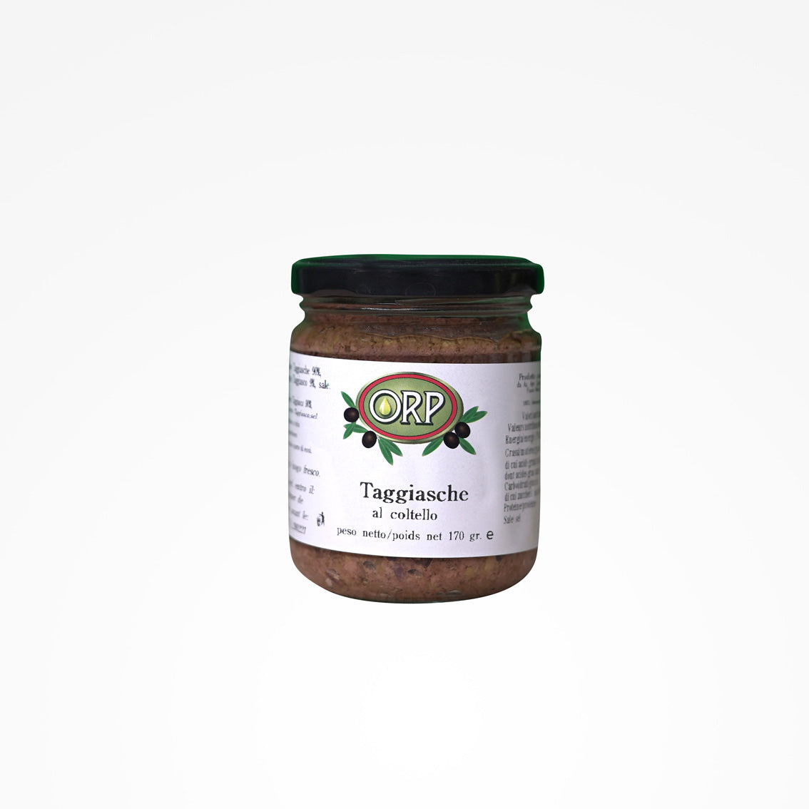 Taggiasca olives with knife - 170 gr.