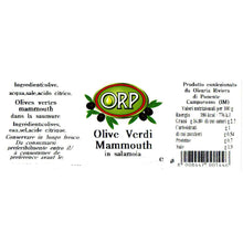 Load image into Gallery viewer, Green mammouth olives - 500 gr.
