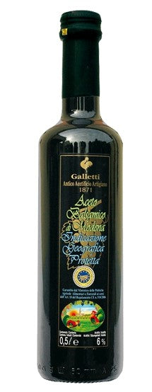 Red label balsamic vinegar - 250 ml.