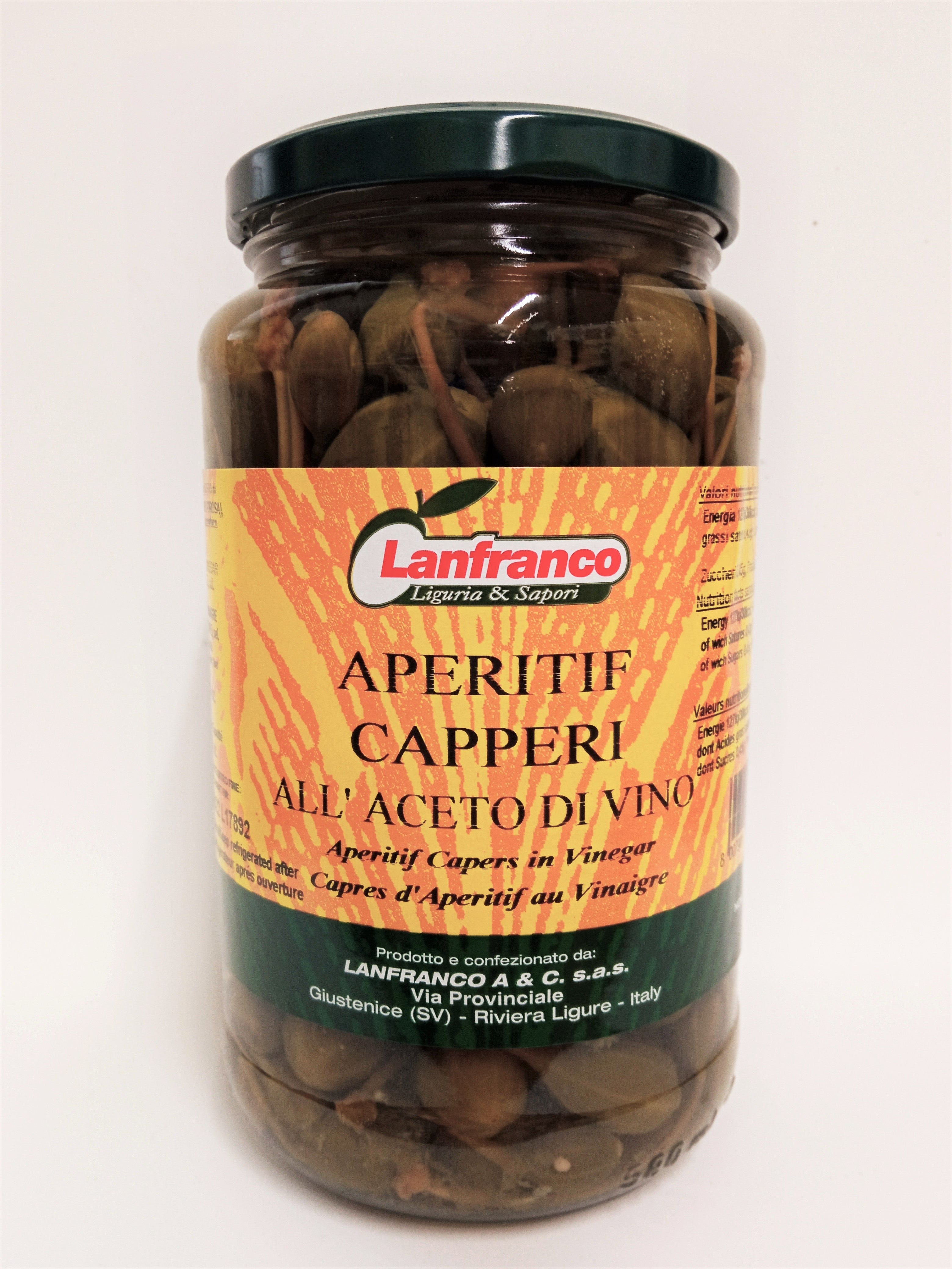 Capperi per aperitivo – Olearia Riviera di Ponente