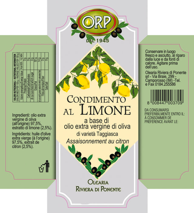 Olio aromatizzato