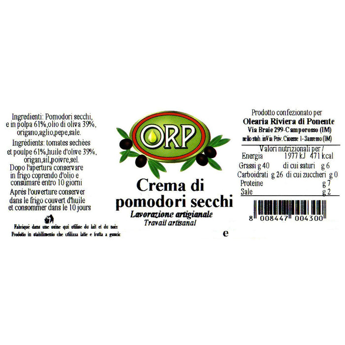 Crema di pomodori secchi