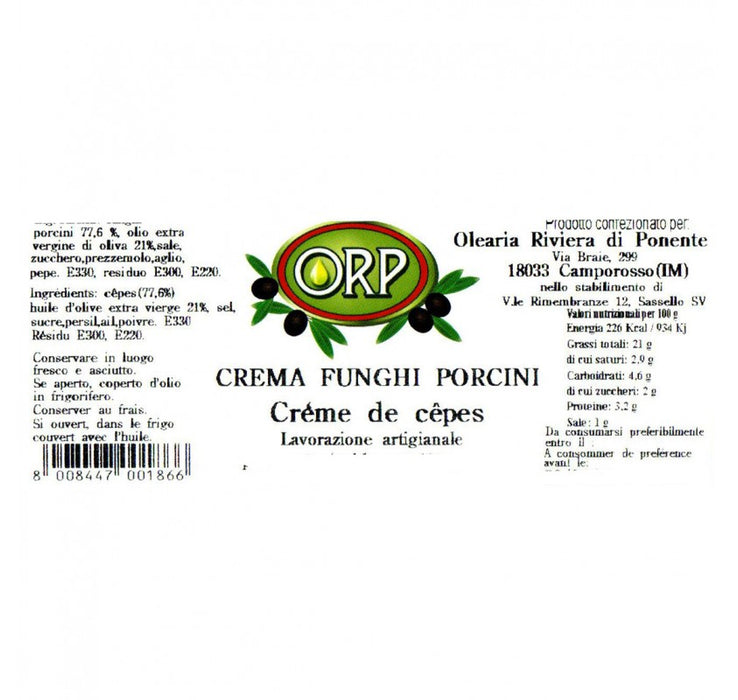 Crème de champignons porcini - 130 gr.