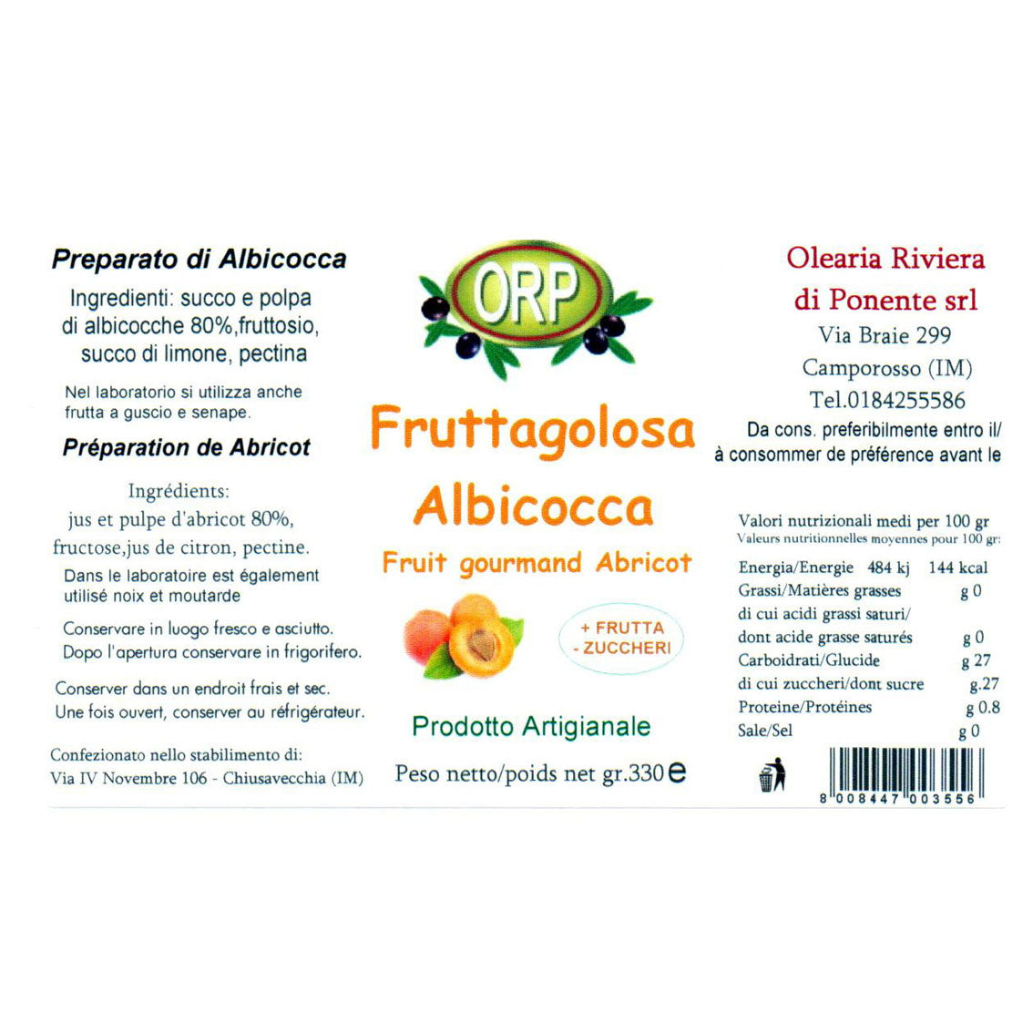 Fruit gourmand - 330 gr.