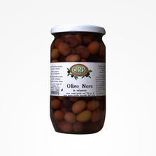Charger l&#39;image dans la galerie, Olives noires en saumure - Pot de 180g / 450g / 1Kg
