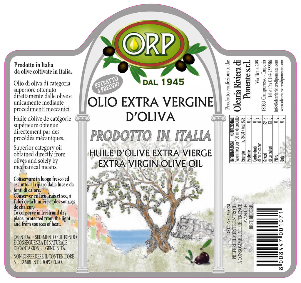 Huile d'olive extra vierge N - Goût sucré