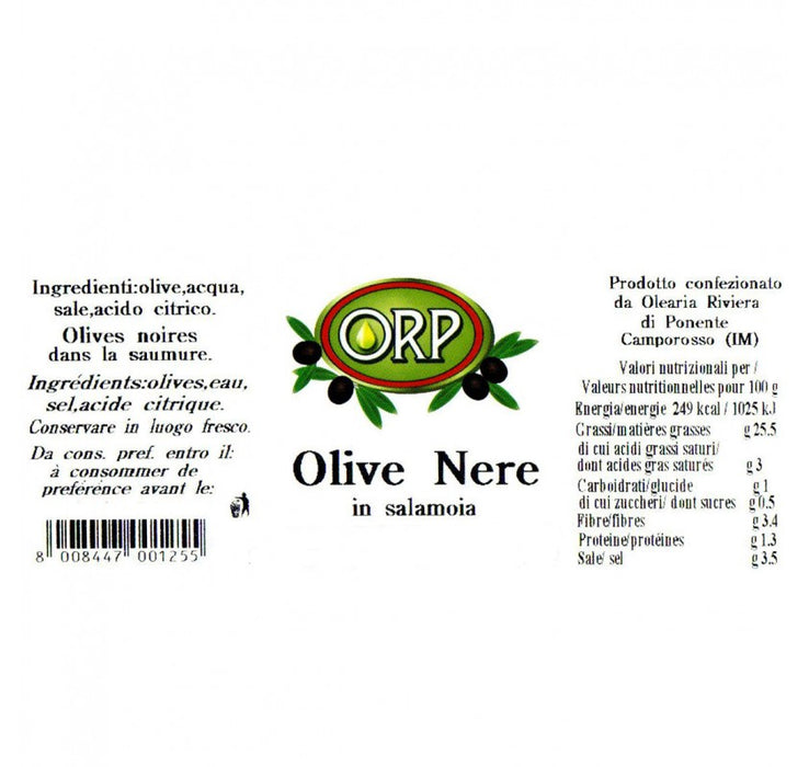 Olive Nere In Salamoia - Vaso