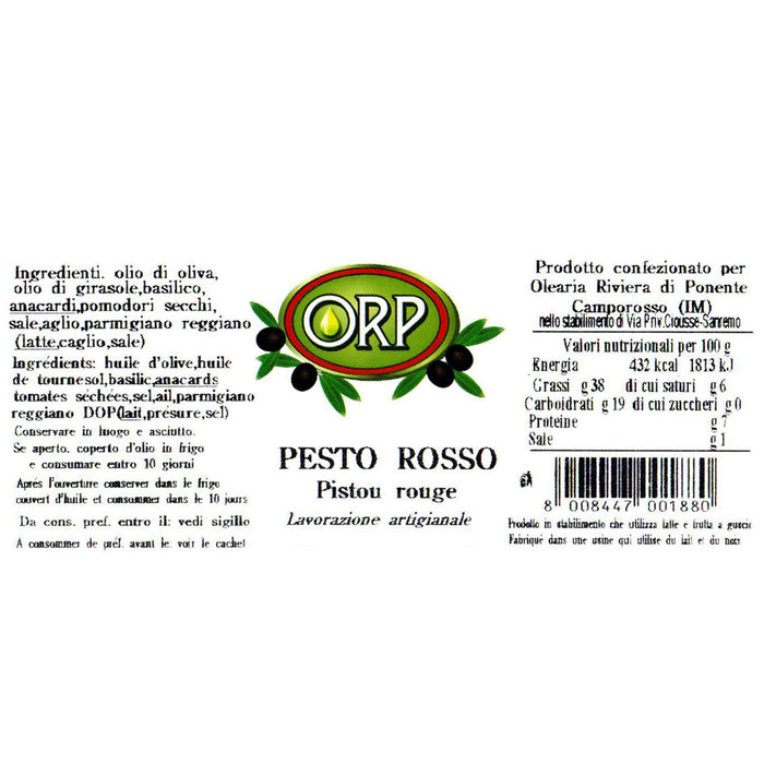 Red Pesto - 130 gr.