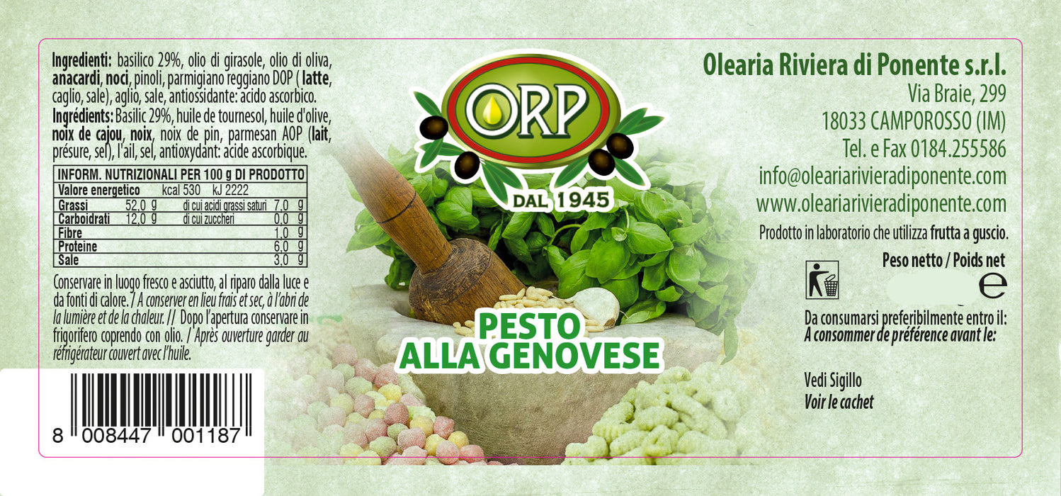 Pesto génois - 185 gr.